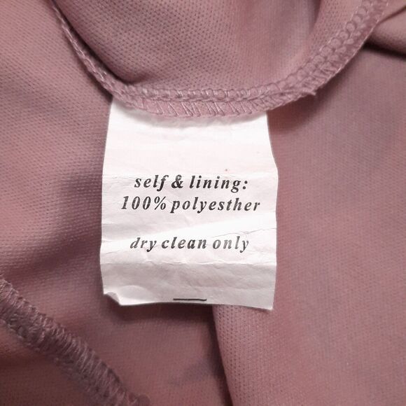 Birdy Grey Formal Prom Dress Size X-Small Blouson w/ Pockets Dusty Rose / Mauve - Picture 11 of 11